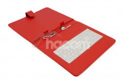 AIREN AiTab Leather Case 3 with USB Keyboard 9,7 "RED (CZ / SK / DE / UK / US .. layout) Leather Case 3 97R