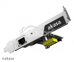 AKASA 2.5 Gigabit PCIe sieťová karta s PoE AK-PCCE25-02
