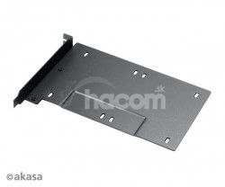 AKASA 2.5 "SSD / HDD montážne konzoly pre PCI slot AK-HDA-10BK