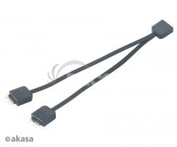 AKASA - aRGB LED splitter, 3-pin 2 ks AK-CBLD08-KT02