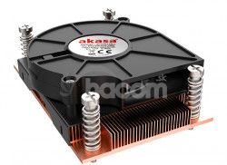 AKASA chladi CPU - AMD - AM4  low profile AK-CC1109BP01