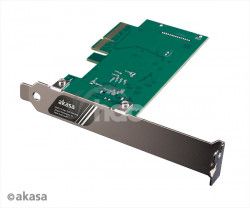AKASA PCIe karta USB 3.2 Gen 2x2 interný konektor AK-PCCU3-08