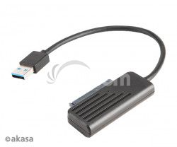AKASA USB 3.1 adaptr pre 2,5 "HDD a SSD - 20 cm AK-AU3-07BK