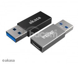 AKASA - USB 3.1 Gen 2 Type-C (F) na Type-A (M) 2 ks AK-CBUB61-KT02