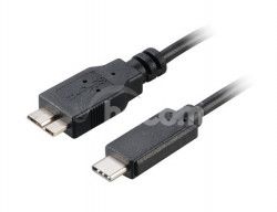 AKASA - USB 3.1 typ C na mikro B adaptr - 100 cm AK-CBUB29-10BK