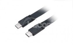 AKASA - USB 3.1 typ C na typ C kbel - 1 m slim AK-CBUB46-10BK