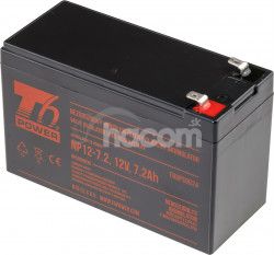 Akumultor T6 Power NP12-7.2, 12V, 7,2Ah T6UPS0024