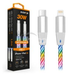 ALIGATOR Dtov kbel LIGHT 3A, 30W USB-C/Lightning 1,2m DATKP63