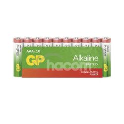 Alkalick batria GP Alkaline LR03 (AAA), 10 ks 10ks B0410G