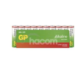 Alkalick batria GP Alkaline LR6 (AA), 10 ks 10ks B0420G