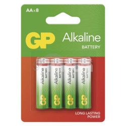 Alkalick batria GP Alkaline LR6 (AA), 8 ks 8ks B04238