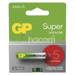 Alkalick� bat�ria GP Super LR03 (AAA), 5 ks 5ks B01115