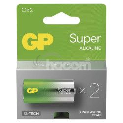 Alkalick� bat�ria GP Super LR14 (C), 2 ks 2ks B01312