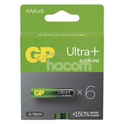 Alkalick� bat�ria GP Ultra Plus LR03 (AAA), 6 ks 6ks B03116