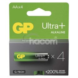 Alkalick� bat�ria GP Ultra Plus LR6 (AA), 4 ks 4ks B03214