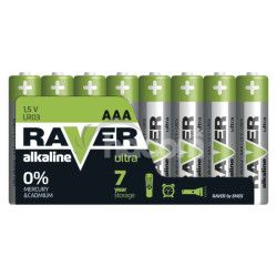 Alkalick� bat�ria RAVER LR03 (AAA), 8 ks 8ks B79118