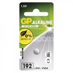 Batéria alkalická GP LR41/192, 1ks 1041019211