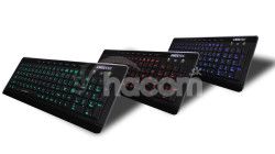 AMEI klvesnica AM-K3001R Professional Letter Red Illuminated Keyboard (SK layout) AMEI AM-K3001R