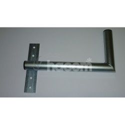 Ant�nny dr�iak na okno 30cm �av�, priemer 42mm K30O42L