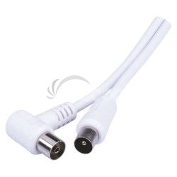 Antnny koaxilny kbel tienen 10m - uhlov vidlica SB3110