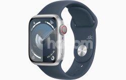 Watch S9 Cell, 41mm Silver/St.Blue SB - M/L MRHW3QC/A