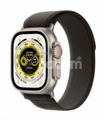 Apple Watch Ultra/49mm/Titan/Šport Band/Black-Gray Trail MQFW3CS/A