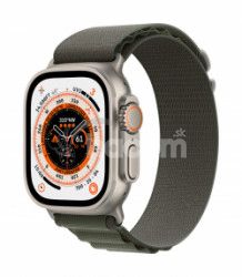 Apple Watch Ultra/49mm/Titan/Šport Band/Green Alpine MNHJ3CS/A