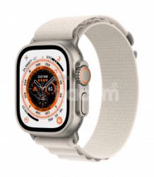 Apple Watch Ultra/49mm/Titan/Šport Band/Starlight Alpine MQFT3CS/A