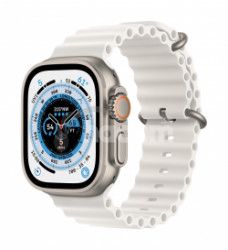 Apple Watch Ultra/49mm/Titan/Šport Band/White Ocean MNHF3CS/A