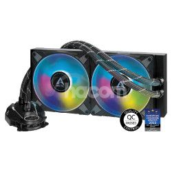 ARCTIC Liquid Freezer II - 280 A-RGB : All-in-One CPU Water Cooler s 280 mm raditorom a 2x P14 PW ACFRE00106A