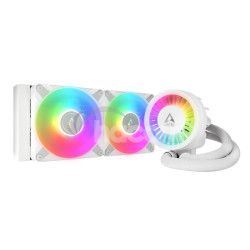 ARCTIC Liquid Freezer III - 240 A-RGB (White) : All-in-One CPU Water Cooler s 240 mm raditorom a ACFRE00150A