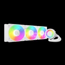 ARCTIC Liquid Freezer III Pro 420 A-RGB (White) : All-in-One CPU Water Cooler so 420 mm raditorom an ACFRE00189A