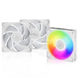 ARCTIC P14 Pre A-RGB (biela) (3pack) - 140mm A-RGB PWM ventiltor s rozdelovaom kblov ID418800