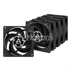ARCTIC P8 Case Fan - 80mm case fan low noise - Value Pack of 5pcs ACFAN00153A