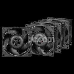 ARCTIC S8038-10K - 80mm Case Fan - dual ball bearing - max 10000 RPM - PWM regulovan - Pack of 4 pcs ACFAN00291A