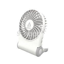 ARCTIC Summair 2Go (White) - Rechargeable Pocket Fan with Stand (74 hodn battery life and variab AEBRZ00029A