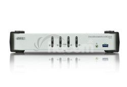 ATEN 4-port DisplayPort KVMP USB3.0, audio CS-1914