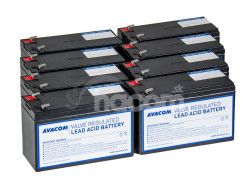 AVACOM AVA-RBP08-12072-KIT - batria pre UPS AEG, CyberPower, EATON, Effekta AVA-RBP08-12072-KIT