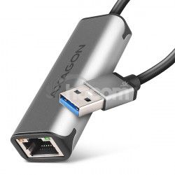 AXAGON ADE-25R USB-A 3.2 Gen 1 - 2.5 Gigabit Ethernet sieov karta, Realtek 8156, auto install, siv ADE-25R