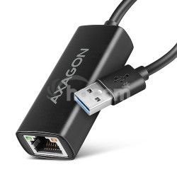 AXAGON ADE-AR, USB-A 3.2 Gen 1 - Gigabit Ethernet sieov karta, Realtek 8153, auto intal ADE-AR