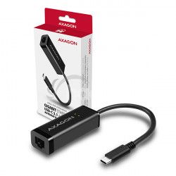AXAGON ADE-SRC, USB3.1 Type-C - extern Gigabit Ethernet adaptr, auto install ADE-SRC