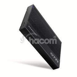 AXAGON EE25-GTR, USB-C 10Gbps - SATA 6G 2.5" RIBBED box, ierny EE25-GTR