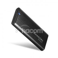 AXAGON EEM2-SBC, USB-C 3.2 Gen 2 - M.2 SATA SSD kovov RAW box, bezskrutkov EEM2-SBC