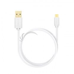 AXAGON HQ Kábel USB Micro na USB A, 2A, biely, 1.5m