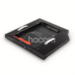 AXAGON RSS-CD09 rmek pre 2.5" SSD/HDD do DVD slotu, 9.5 mm, LED, hlink RSS-CD09
