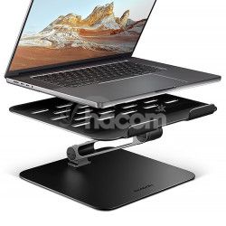 AXAGON STND-LQB, hlin�kov� HQ stojan pre notebooky 10"-17.3", nastavite�n� v��ka a uhol, �ierny STND-LQB