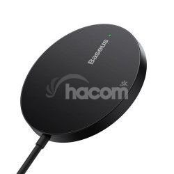 Baseus Bezdrtov nabjaka do siete Simple Mini3 15W USB-C ierna 6932172618643