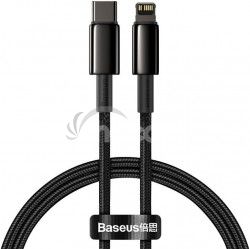 Baseus CATLWJ-01 Tungsten Gold Fast Charge Kbel USB-C to Lightning 20W 1m Black 6953156232037