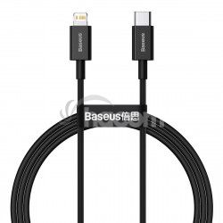 Baseus CATLYS-A01 Superior Fast Charging Dtov kbel USB-C to Lightning 20W 1m Black 6953156205307