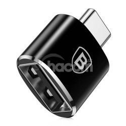 Baseus CATOTG-01 Adaptr z USB-A na USB-C Black 6953156263512